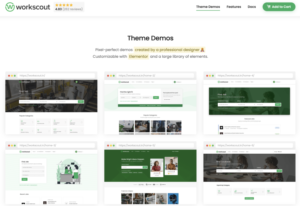 WorkScout_WordPress Job Board Plugins and Themes 